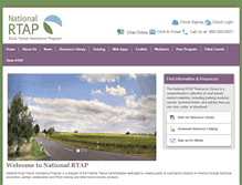 Tablet Screenshot of nationalrtap.org